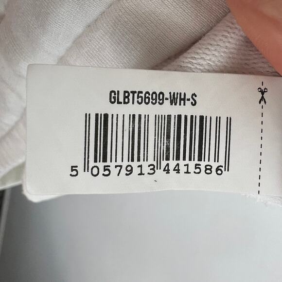 Gymshark Pippa White Training Jogger Pants Stretch High Rise Tapered Leg Small S - Picture 8 of 8